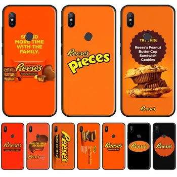 Sweet Candy Reeses pārtikas Telefonu Gadījumos Par Xiaomi Redmi 7 9t 9se k20 mi8 max3 lite 9, ņemiet vērā, 8 9s 10 pro Mīksta Silikona Apvalks Vāciņu