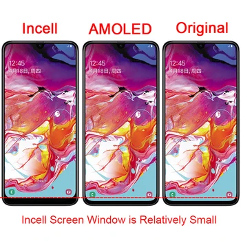 Sākotnējā A305FN LCD Samsung Galaxy A30 Displejs Ar Rāmi SM-A305G A305F/DS A305F A305GN LCD skārienekrānu, Digitizer Daļas