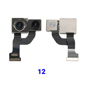 Sākotnējā Atpakaļskata Kamera iphone 12 12 mini pro 12 pro max Atpakaļ Kamera Aizmugurē Galvenie Objektīva Flex Kabelis Kameras iphone 12 Kameras