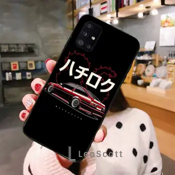 Sākotnējā d AE86 Japānas anime Telefonu Gadījumā Samsung A32 A51 A52 A71 A50 A12 A21S S10 S20 S21 Plus Ultra Fe