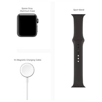 Sākotnējā Izmanto Apple Skatīties 2. Sērijas GPS 38MM/42MM ar 2 Krāsas Alumīnija Gadījumā Sporta Band Smartwatch iWatch