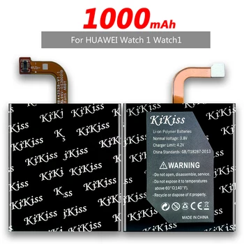 Sākotnējā KiKiss Nomaiņa Akumulatora HB442528EBC Par HUAWEI Skatīties 1 Watch1 Uzlādējams Akumulators 1000mAh