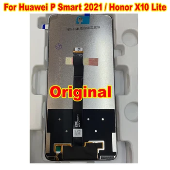 Sākotnējā Labākais Huawei P Smart 2021 / Gods X10 Lite LCD Displejs, Touch Screen Digitizer Montāža Stikla Sensors Tālrunis Pantalla