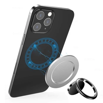 Sākotnējā Magnētiskās Pamatnes iPhone 12 pro max 12 pro mini Ligzda Spilventiņu Magsafe bez iedobes Tālruņa Gredzenu drošības Spilvens Turētājs