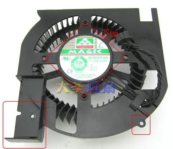 Sākotnējā MGT8012YR-W20 DC12V 0.48 A Grafikas Video Dzesēšanas ventilators