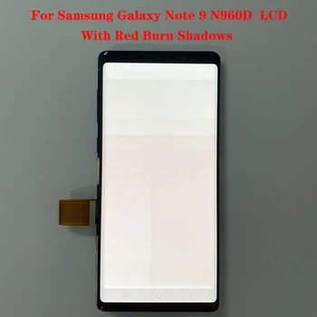 Sākotnējā N960 LCD Samsung Galaxy Note 9 LCD Displejs, Touch Screen, Ar Karkasa Montāžu, Ņemiet vērā, 9 N960D N960DS LCD Displejs