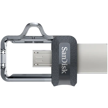 Sākotnējā Sandisk USB Flash Drive USB3.0 128GB 64GB, 32GB 16GB U Diska Dual OTG Pen Drive ātrgaitas 150M/S SDDD3 Telefona vai DATORA