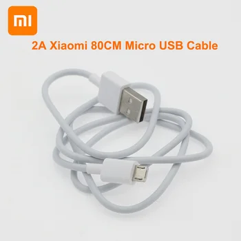 Sākotnējā Xiaomi Mi 2A C Tipa Datu Uzlāde, Micro USB Kabelis Melns Uz Xioami Mi 10 11 A3 A2 A1 Samaisa 2S Redmi 10x Piezīme 9 8 7 Pro 9s