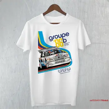 T-Krekls PEUGEOT Sport 205 Maxi GTI WRC Rallija B Grupas Yuha Kankkunen 1986 Vēsture
