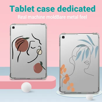 Tablet Case For Samsung Galaxy Tab 10.1 2019 SM T515 T510 10.1 Collu Triecienizturīgs Vāks TabA A10.1 Krāsotas Grafiti Būtiska Gadījumos