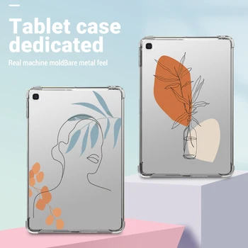 Tablet Case For Samsung Galaxy Tab 10.1 2019 SM T515 T510 10.1 Collu Triecienizturīgs Vāks TabA A10.1 Krāsotas Grafiti Būtiska Gadījumos