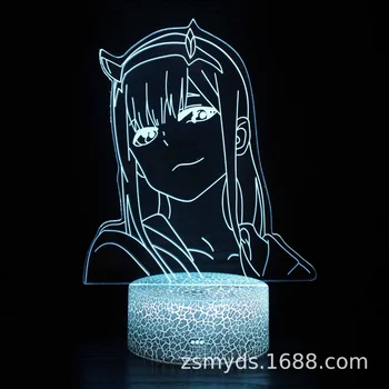 TAKARA TOMY Dārgie Franki 3D Nakts Gaisma Gultas Lampa Radošs Dzimšanas dienas Dāvanu LED7/16 Laternu Rotājumi Bērnu Rotaļlieta ar nakts gaismu