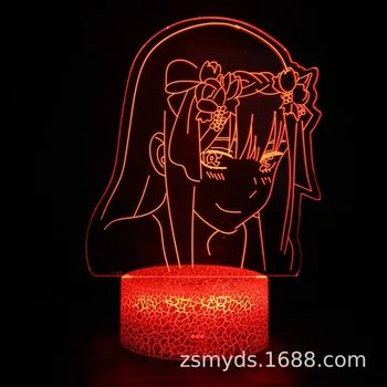 TAKARA TOMY Dārgie Franki 3D Nakts Gaisma Gultas Lampa Radošs Dzimšanas dienas Dāvanu LED7/16 Laternu Rotājumi Bērnu Rotaļlieta ar nakts gaismu