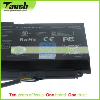 Tanch Portatīvo datoru Baterijas TOSHIBA PA5107U-1BRS p000573240 PSKLNA-01Q00J PSKJPA-00E00U 7D227747S 7D013201M 14.4 V 4 šūnu