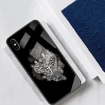 Tasmānijas Velns Taz Telefonu Gadījumā Stikla Vairumtirdzniecības Iphone X XS XR 12 Mini 6s 7 8 PLUS 11 12 Pro Max XR Atpakaļ uz Lietu