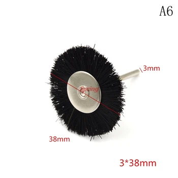 Tautas 5gab Mini Kokapstrādes Buferu Pulēšanas un Slīpēšanas Abrazīvais Disks Galvu, kas Neilona Suku Ripu Dremel Urbis Rotācijas Instrumentiem