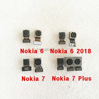 Tesed Augstas Kvalitātes Nokia 7 7 Plus OEM Aizmugurējā Aizmugurējā Kamera Priekšējā Saskaras Kamera Nomaiņa Nokia 6 6 2018 X5 X6 X7