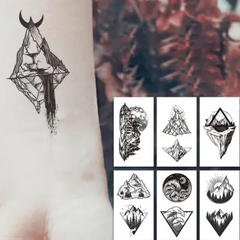 Tetovējumu Uzlīmes Ūdensnecaurlaidīga Elpojoša Papīra Tautas Tetovējumu Uzlīmes Pleca