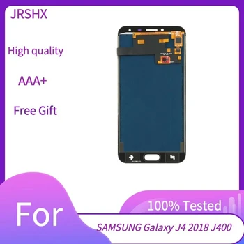 TFT Incell Ekrāns Samsung Galaxy J4 J400 J400F J400G/DS, SM-J400F LCD Displejs, Touch Screen Digitizer Nomaiņa Regulēšana