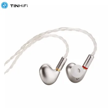 TINHIFI T2 Plus 10mm Dinamisku Vadītāja in-ear Austiņas HIFI DJ Bass Austiņas MMCX Noņemams Austiņas SKĀRDA T4 T3 T2