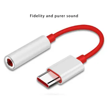Tips C Līdz 3,5 mm Audio Austiņu Ligzda Aux Kabelis, Adapteris Oneplus 3,5 mm USB C Austiņu Pārveidotājs Kabelis