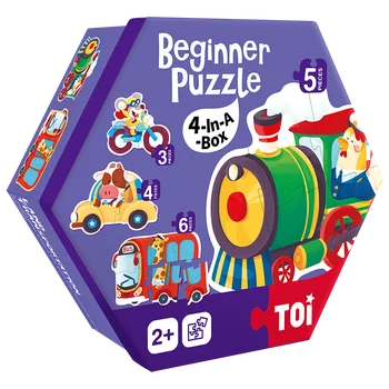 Toi Bērnu Agrīnās Izglītības Bērns Educ Montessori Krāsains Karikatūra Liels, Viegli Papīra Jigsaw Puzzle Rotaļlietas Vairāk Par 2 Gadiem