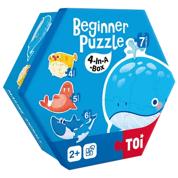 Toi Bērnu Agrīnās Izglītības Bērns Educ Montessori Krāsains Karikatūra Liels, Viegli Papīra Jigsaw Puzzle Rotaļlietas Vairāk Par 2 Gadiem