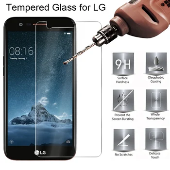 Toughed Screen Protector for LG K10 2017 K10 Pro K30 Jauda Rūdīta Stikla LG K11 Plus K20 V Aizsardzības Stiklu LG Jauda 2 X