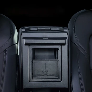 Transportlīdzekļa centrālās vadības uzglabāšanas kaste daudzpakāpju uzglabāšanas kaste režģu Honda Civic 10 2016 2017 2018 2019 Auto Piederumi