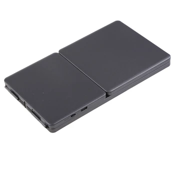 Tri Salokāms Bluetooth saderīgu Bezvadu Tastatūru ar Sensitive Touch Pad Mouse Tālrunis PC Tablet