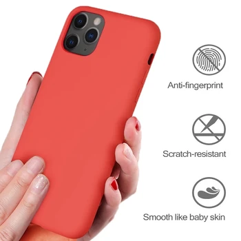 Triecienizturīgs Telefona Gadījumā Xiaomi Redmi, Ņemiet vērā, 8 CC9E A3 8T 8.A 7 9T 5 K20 CC9 6 Lite Pro Krāsas Šķidrums silikagela Aizsardzības Vāciņu