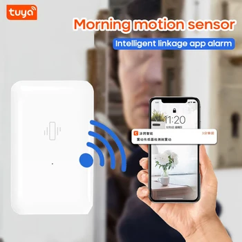 Tuya Zigbee Smart Vibrācijas Sensors Mobilā Tālruņa Tālvadības Signalizācijas Smart Home Security Anti-theft Durvis Atvērtas / Aizvērtas Detektori