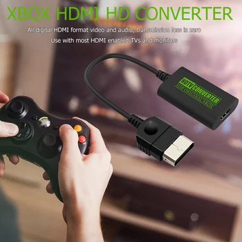 TV Monitors HDMI-saderīgam Converter Digitālo Video, Audio Spēles Spēlētājs Adapteris priekš XBOX