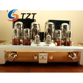 TZT YAQIN MC-100B GB KT88 x4 Vakuuma Caurules-Hi-end Integrētās Stūres Pastiprinātājs 110v-240v