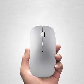 Ultra Slim peli wirelesss klusums ipad spēlētājs Bezvadu peles bluetooth mini Ergonomisks biroja mause klusums Pelēm spēļu uzstādīšana