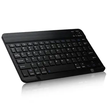 Ultra-slim Portable Mini Bezvadu Bluetooth saderīgu Tastatūru Tablet Klēpjdatoru Viedtālruņa, iPad Atbalsts IOS Android Windows