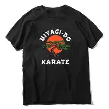Unisex Kokvilnas Mijagi Darīt, Jo T-Krekls -Iedvesmoja Karate Kid Smieklīgi Krekls Cīņas Mākslas Retro Atdzist Vīriešu T-krekls sievietēm mīksto tee