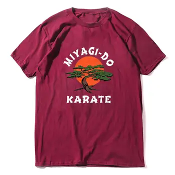 Unisex Kokvilnas Mijagi Darīt, Jo T-Krekls -Iedvesmoja Karate Kid Smieklīgi Krekls Cīņas Mākslas Retro Atdzist Vīriešu T-krekls sievietēm mīksto tee
