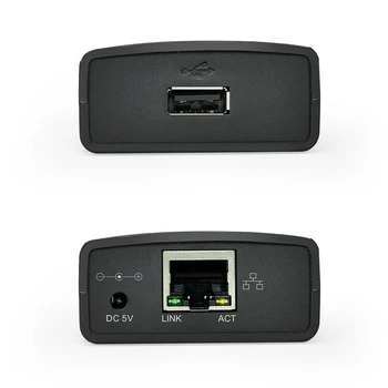 USB 2.0 LRP Drukas Serveri Akciju LAN Ethernet Tīkla Printeri Strāvas Adapteris ar MUMS Plug