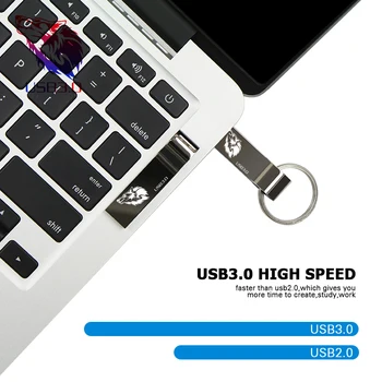 USB 3.0 Flash Drive 32GB 64GB lielu Ātrumu Pen Drive 8GB 16GB U Diska 128GB 256 GB USB Atmiņas karti memory Stick atmiņas Ierīci