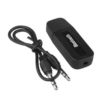 USB Automašīnas Bluetooth Adapteris 3,5 mm Jack Bluetooth Uztvērējs Bezvadu Bluetooth AUX Audio MP3 Mūzikas Atskaņotājs, Brīvroku Automašīnas Rīks