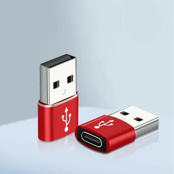 USB C OTG Adapteri, USB-C Savienotāju, Tips-C Pārveidotājs no USB Male USB C Tipa Sieviešu Converter USB-C Dongle ar Datoru,