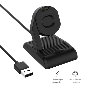 USB Lādētāja Kabeli Šūpuļa Smart Skatīties Uzlādēšanas Doka Staciju Suunto 7 Smartwatch Nomaiņa Lādēšanas Statīvu Adapteri