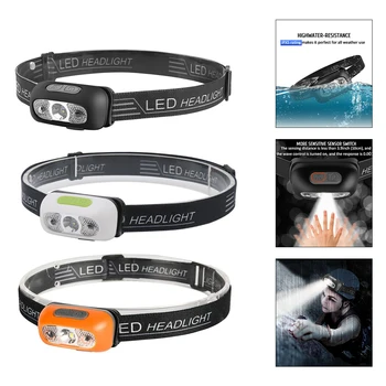 USB Spilgti LED Lukturi, Lukturu Ūdensdrošs kabatas Lukturītis, Medību Lukturi