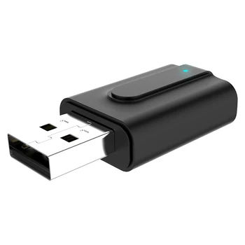 USB Stereo Mūzikas Bezvadu Adapteris, T10 2 in 1 USB Bluetooth saderīgu Dongle Adapteri PC TV Projektoru Austiņas Skaļruni
