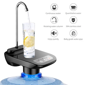 USB Uzlādes Elektriskie Ūdens Padeves Portatīvo Dzeramā Dozatoru Smart Bezvadu Automātiska Ūdens Sūknis Ūdens Attīrīšanas Iekārtas