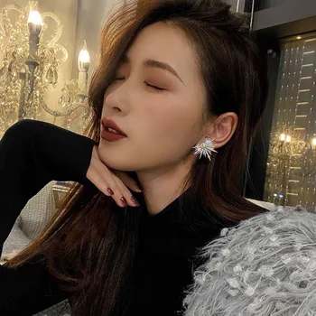 Vairumtirdzniecība korejas modes auskari jauni auskari ausu svaru auskari sievietēm luksusa rotaslietas auskari tauriņš