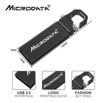 Vairumtirdzniecība mini key usb 32gb USB Flash Drive Metāla Pen Drive 64gb pendrive 8gb micro usb 128gb 16gb Flash Drive, memory stick