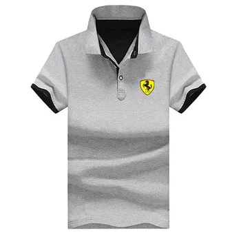 Vasaras Vairumtirdzniecības Vīriešu Polo Krekls Gadījuma Valkāt Zīmolu Modes Elpojošs Kokvilnas Polo Krekls Vasaras Īsām Piedurknēm Tiešā Pārdošana