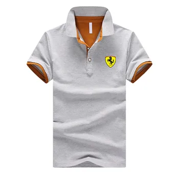 Vasaras Vairumtirdzniecības Vīriešu Polo Krekls Gadījuma Valkāt Zīmolu Modes Elpojošs Kokvilnas Polo Krekls Vasaras Īsām Piedurknēm Tiešā Pārdošana